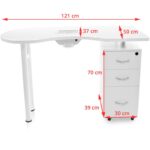 Manicure tafel ontmoette absorber  6