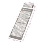 Mat voor acupressuur Activfizjo Big Basic Gray Wit Met Pillow  6