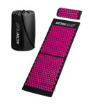 Mat voor acupressuur Activfizjo Big Basic Pink Zwart  1