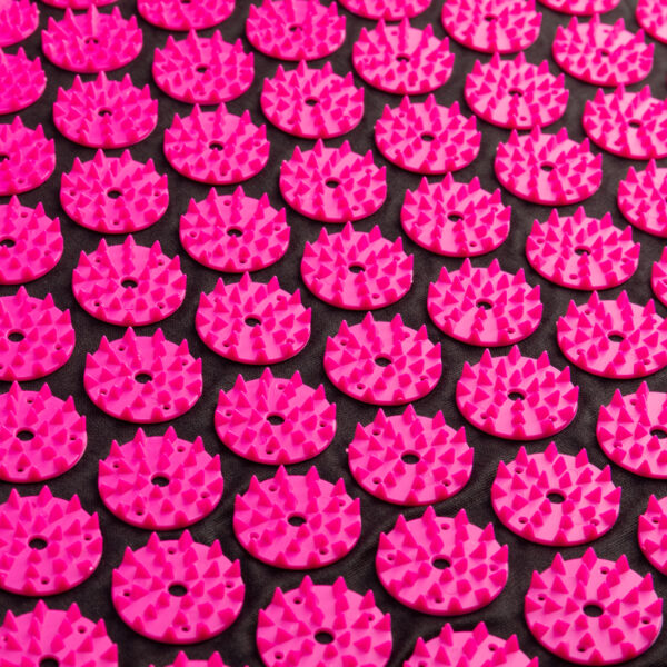 Mat voor acupressuur Activfizjo Big Basic Pink Zwart  5