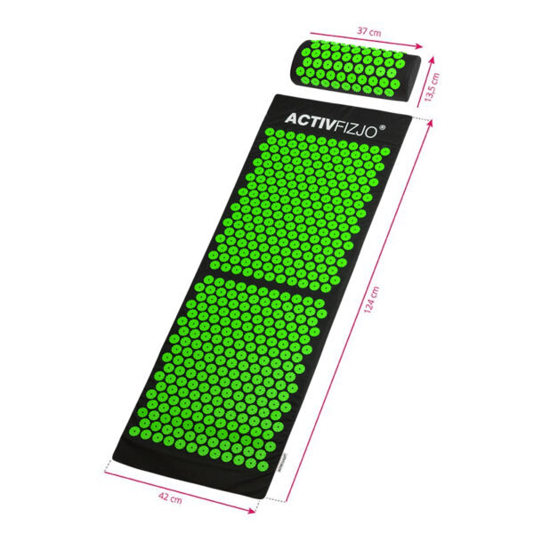 Mat voor acupressuur Activfizjo Big Basic Zwart en Green  6