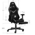 Materiaal Dark Gamestoel - Zwart / Dark Grey - Afbeelding 23