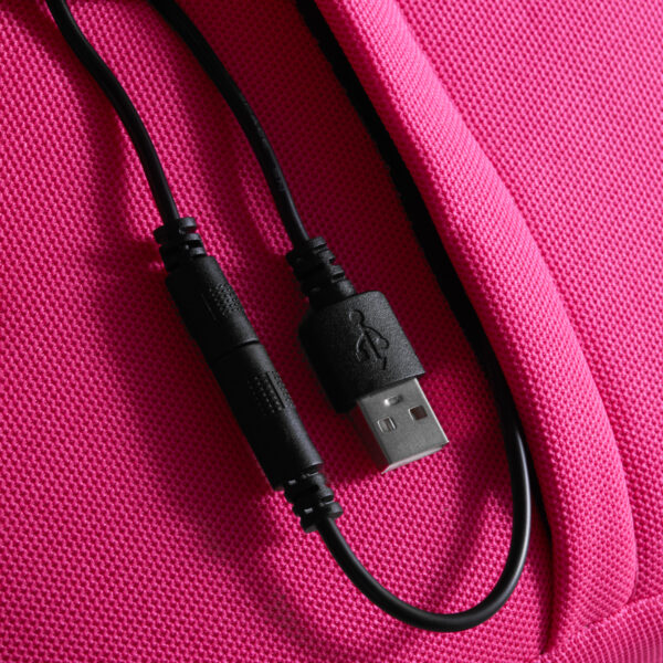 Materiaal Dark Gamestoel - Zwartpink - Afbeelding 15