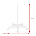 Moonlight 8013/6 "Wit Led Loupelamp ontmoette een statief  6