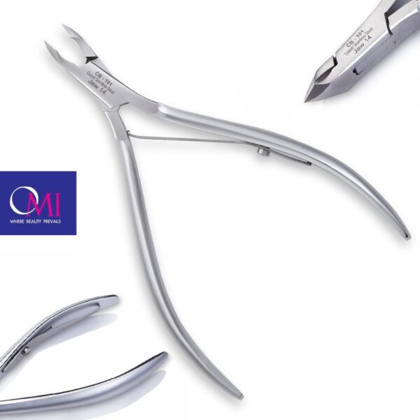 OMI Pro-Line CB-101 Cuticle Nipper JAW12 / 4mm doosverbinding  3
