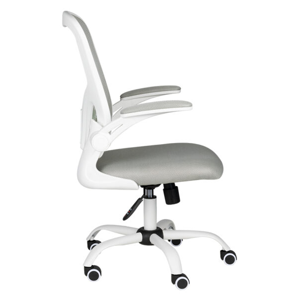 Office Stoel Comfort 73 Wit and Gray  2