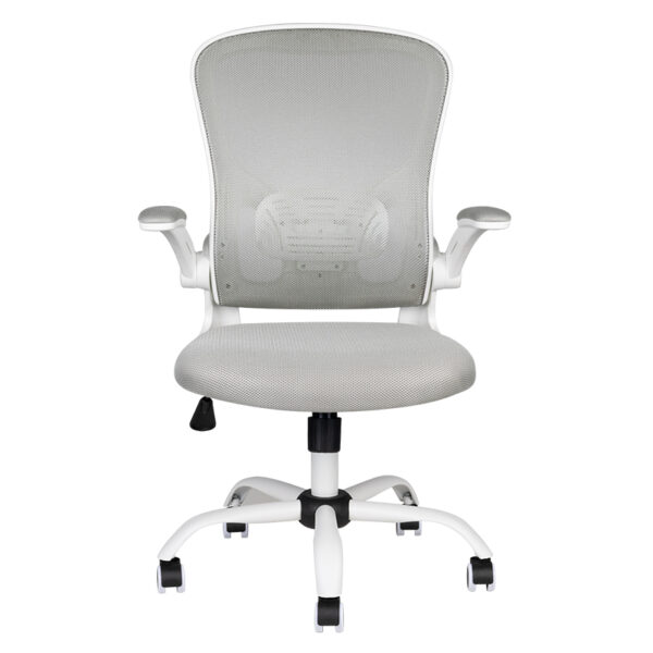 Office Stoel Comfort 73 Wit and Gray  5