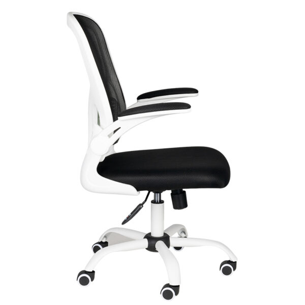 Office Stoel Comfort 73 Wit en Zwart  2