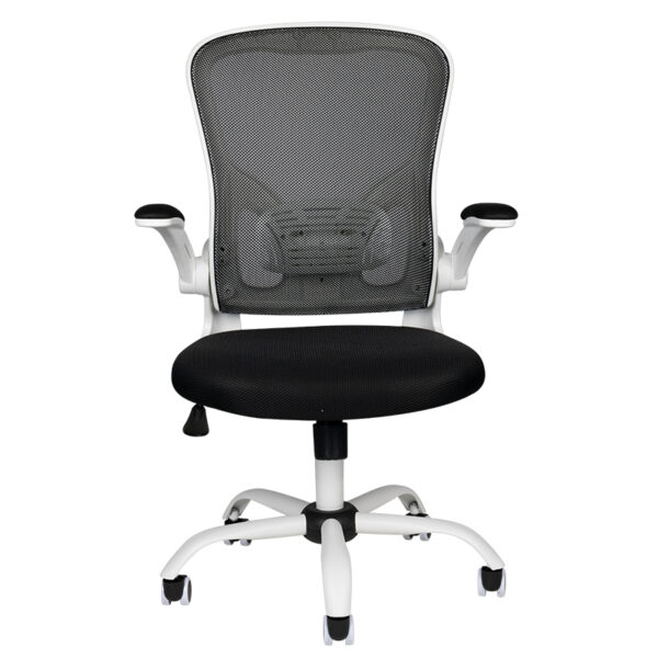 Office Stoel Comfort 73 Wit en Zwart  4