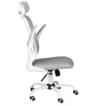 Office Stoel Max Comfort 73H Wit and Gray  3