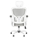 Office Stoel Max Comfort 73H Wit and Gray  5