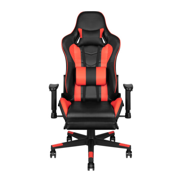 Premium 557 Gamestoel Met Footstest Red  2