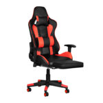 Premium 557 Gamestoel Met Footstest Red  1