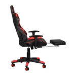 Premium 557 Gamestoel Met Footstest Red  7