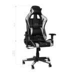 Premium 912 Silver Gamestoel  2