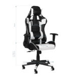 Premium 916 Wit Gamestoel  8