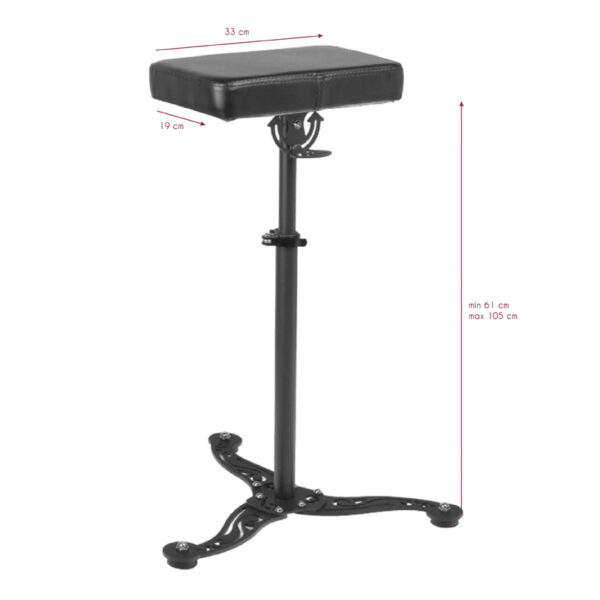 Pro Ink 710 Zwart tattoo -ondersteuning Stoel  4