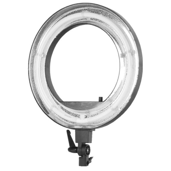 Ringlamp 18 "55W fluorescerende Zwart + statief  3