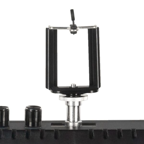 Ringlamp 18 "55W fluorescerende Zwart + statief  6