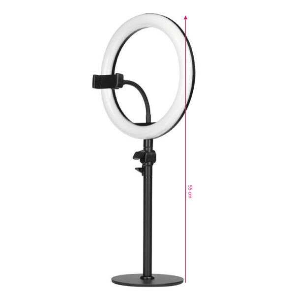 Ringlamp Ringlamp 10 "8W LED Zwart  2