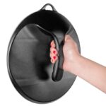 Ronde Zwart kappersspiegel  3