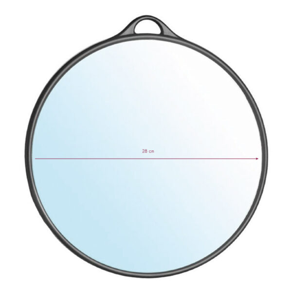 Ronde Zwart kappersspiegel  6