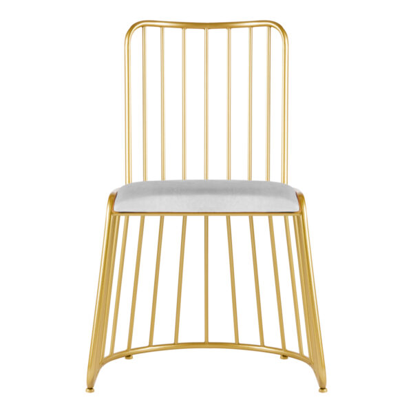 Stoel Velvet MT-307 grijs  3