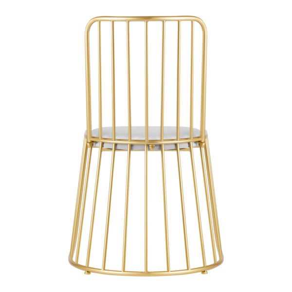 Stoel Velvet MT-307 grijs  4