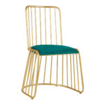 Stoel Velvet MT-307 groen  1