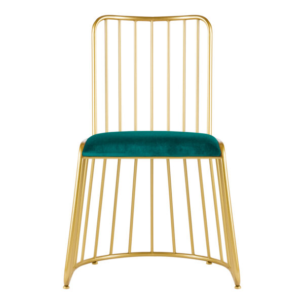 Stoel Velvet MT-307 groen  3