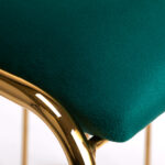 Stoel Velvet QS-M00 Goud Green  6