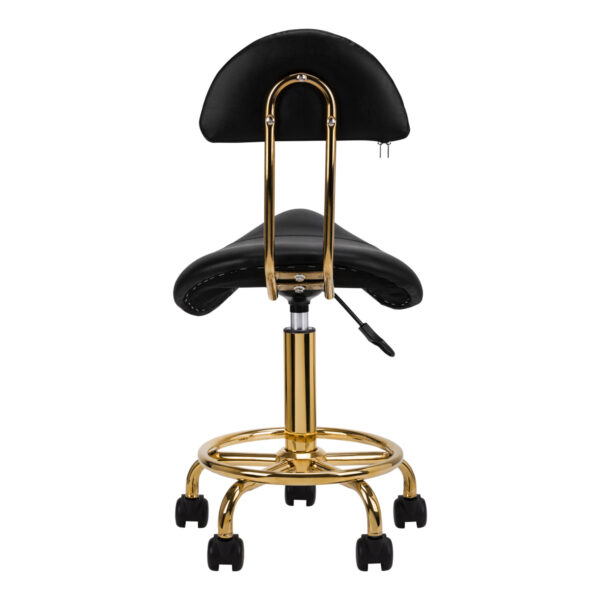Tabouret 6001G Goud Zwart  4