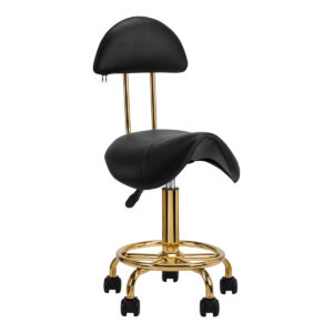 Tabouret 6001G Goud Zwart  1