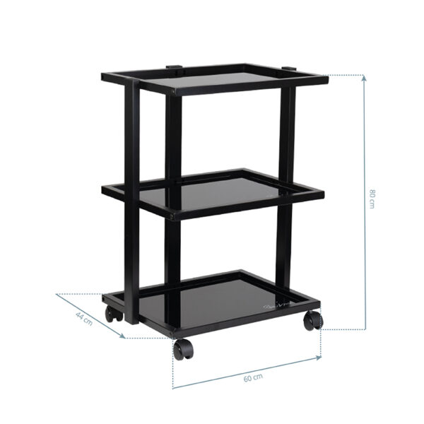 Tattoo Werktafel Werkwagen Pro Ink 1040 Zwart  5