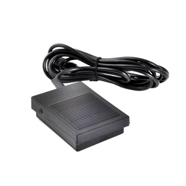 Voetaandrijving voor een pedicuremotor ontmoette een absorber - aan / uit  2