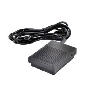 Voetaandrijving voor een pedicuremotor ontmoette een absorber - aan / uit  1