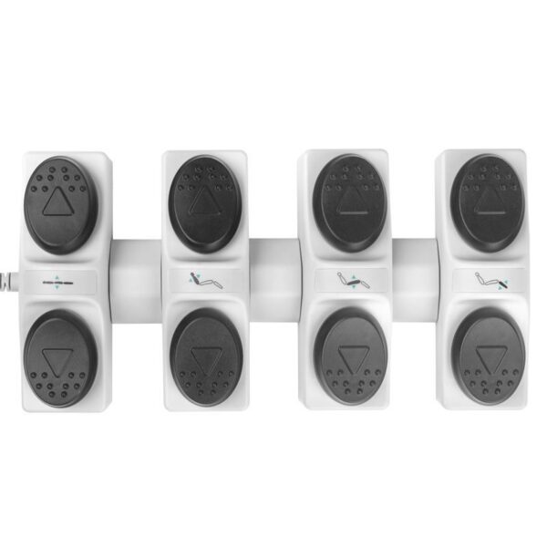 Voetbesturing voor Azzurro Stoel 4 Motors ontmoette verwarming  2