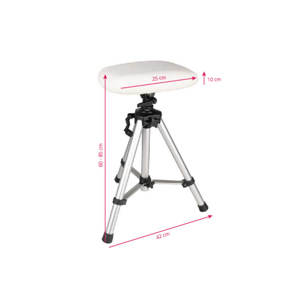 Voetsteun voor pedicure azzurro 301 alu  5