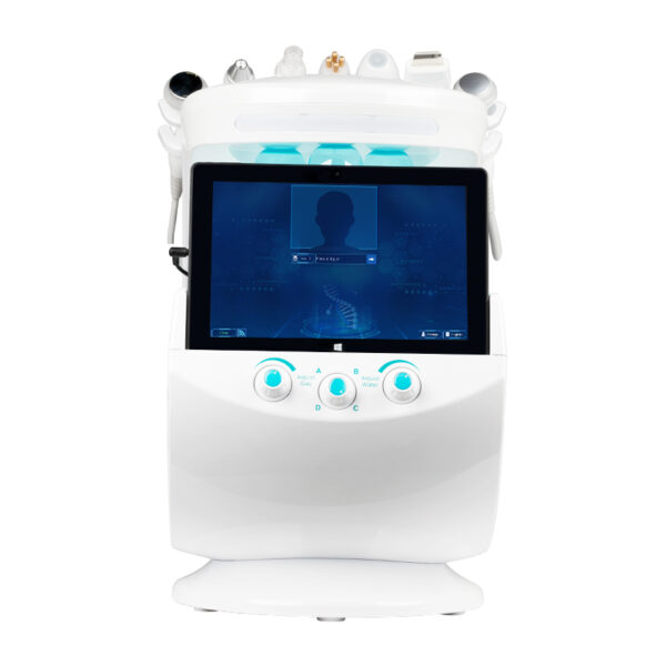 Waterstofreinigingsapparaat Met Hydro Skin + 7in1 Skin Analyzer  8