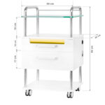 Werktafel Werkwagen 6052t Wit  8