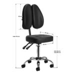 tabouret H14 Zwart  8