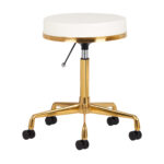 tabouret H4 Wit Goud  1