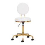 tabouret h5 wit goud  2