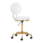 tabouret h5 wit goud  1