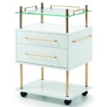 Zijtafel luxe 2 witgouden editie 999er fijn goud  1