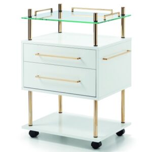 Zijtafel luxe 2 witgouden editie 999er fijn goud  1