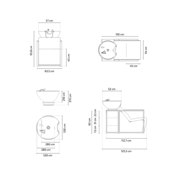 Wasunit Brazil  Black - Afbeelding 2