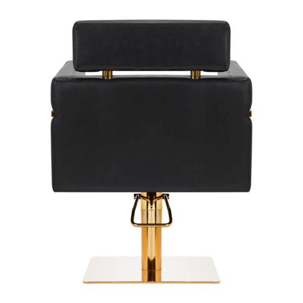 Gabbiano Toledo goudzwarte kappersstoel - Afbeelding 5