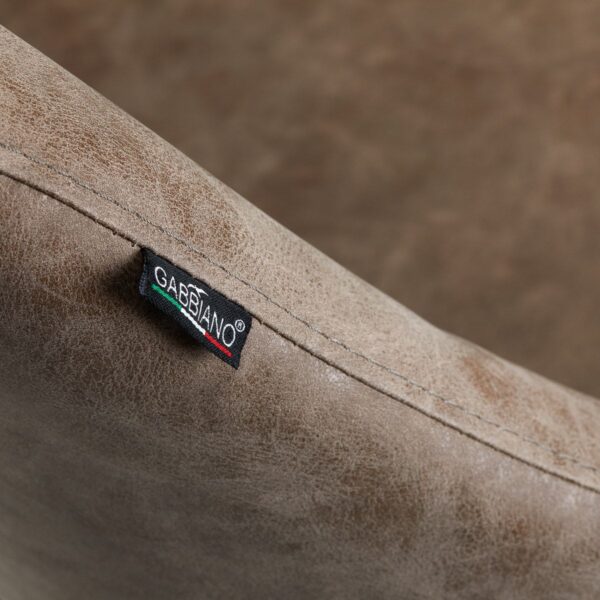 Gabbiano Sevilla oud bruine kappersstoel - Afbeelding 3