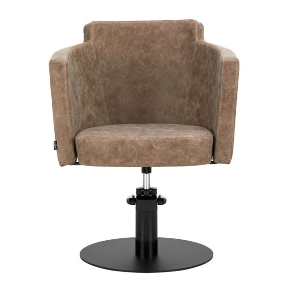 Gabbiano Roma oude bruine kappersstoel - Afbeelding 6